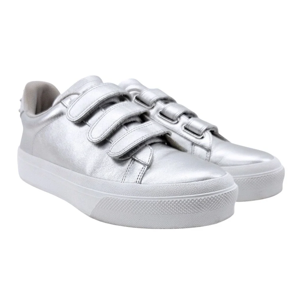 JSlides Gennie Silver Sneaker - Size 9